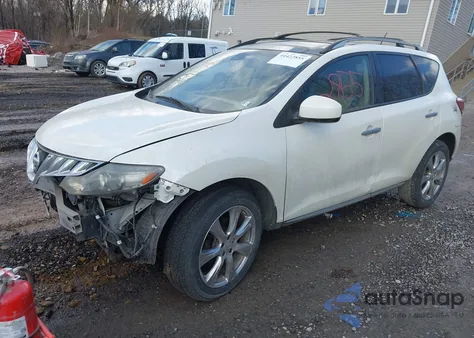 2014 Nissan Murano Le from USA, damaged, VIN JN8AZ1MW2EW521356